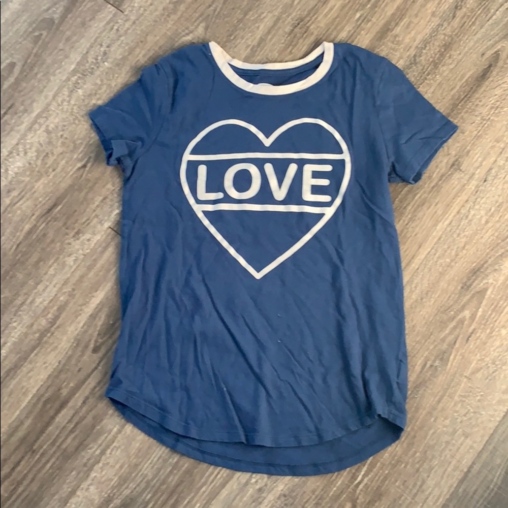 Heart tee